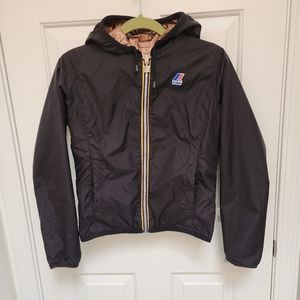 K-Way reversible waterproof windbreaker xs